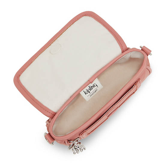 Sac À Main Kipling Inaki Small Crossbody Bag Rose | FR 1944RV